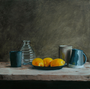 146. glass, jugs & lemons