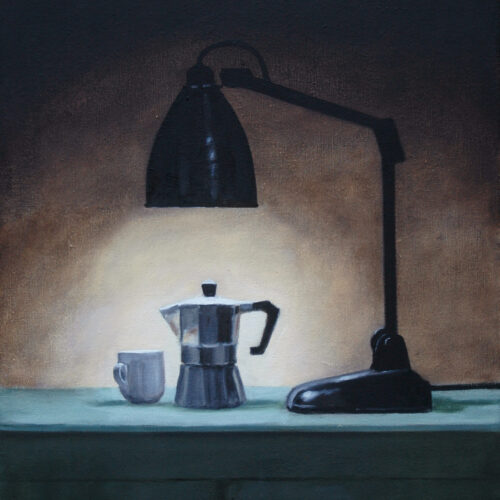 154. Coffee Pot & Lamp
