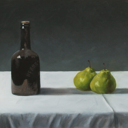 186. Bottle & Pears